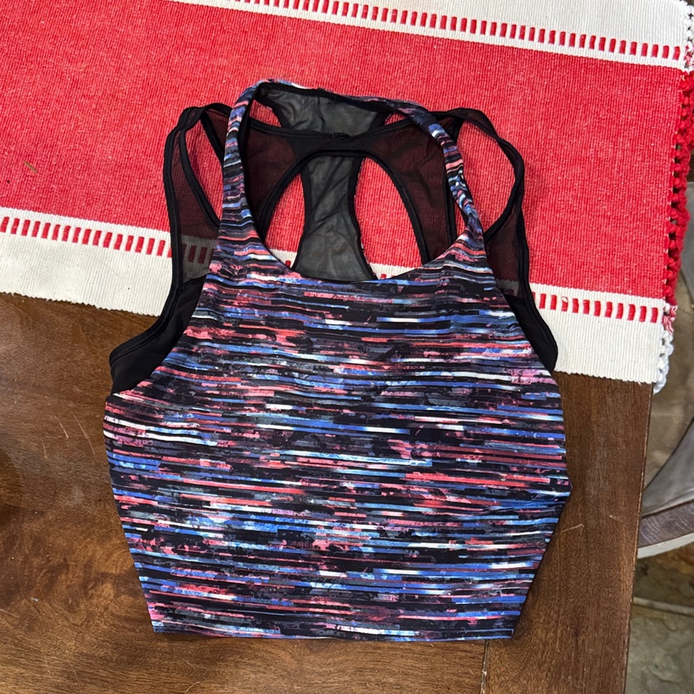lululemon athletica Multicolor Striped Tank Top